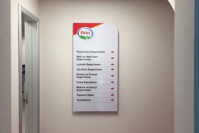 Ekici Peynir Ofis İçi Yönlendirme
