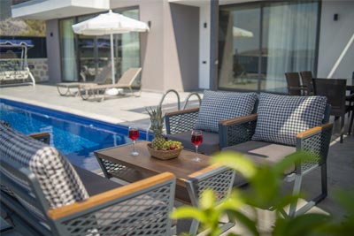 Kaş Kalkan Villa İç Mekan Tasarım