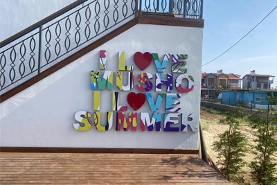 Muğla Datça Otel Tabela Musho